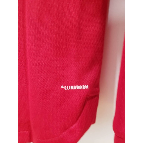 Adidas Women's Hoodie Red W TI BOS HOODIE Size XS - Picture 7 of 8